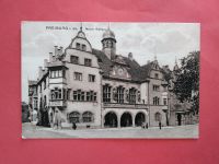 Alte Postkarte AK Freiburg im Breisgau, Neues Rathaus Baden-Württemberg - Gailingen am Hochrhein Vorschau