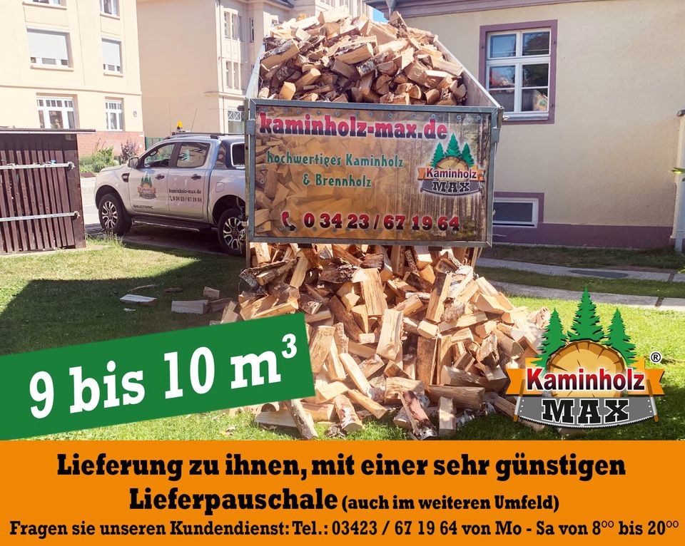 ab 4 m³ bis zu 35 m³ und  bis 50 km um Coswig, Dessau, Wittenberg , Oranienbaum   Kaminholz, Brennholz, Feuerholz, Holzvergaser, Kamin, Holz, Feuer, Brenn in Coswig (Anhalt)