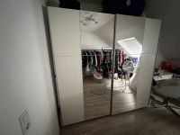 Schwebetürenschrank Schlafzimmer Kleiderschrank weiß mit Spiegel Saarland - Namborn Vorschau