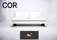 Cor Conseta Zweisitzer Designer Sofa Leder Weiß Couch Vintage Nordrhein-Westfalen - Lage Vorschau