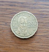 Sammlermünze 20-Cent-Münze, 2002, Griechenland Letta toifer Rheinland-Pfalz - Niederbreitbach Vorschau