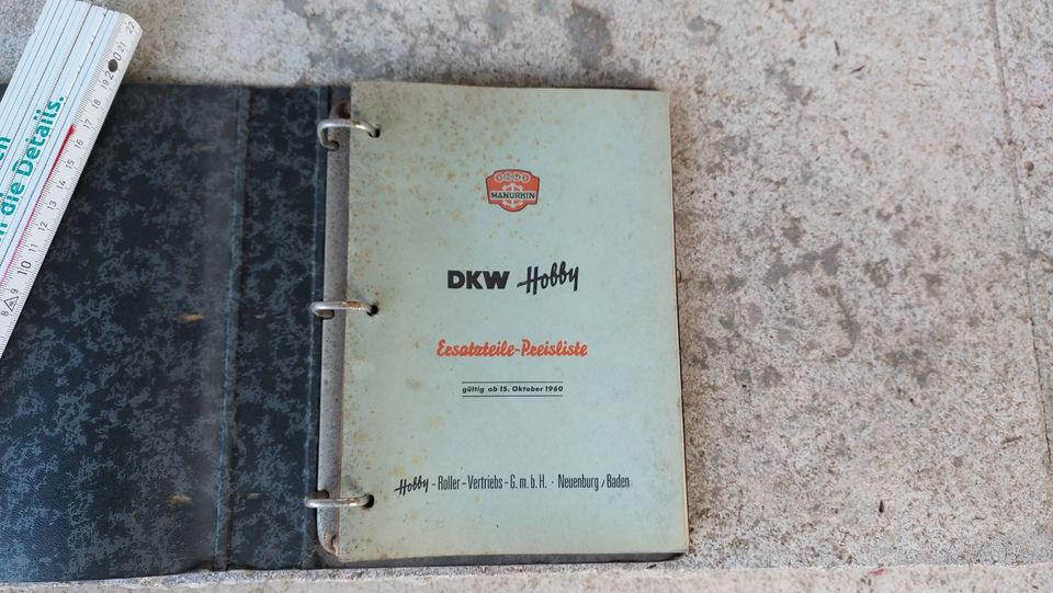 DKW Hobby Ersatzteil Katalog 87 Oldtimer in Nordheim am Main