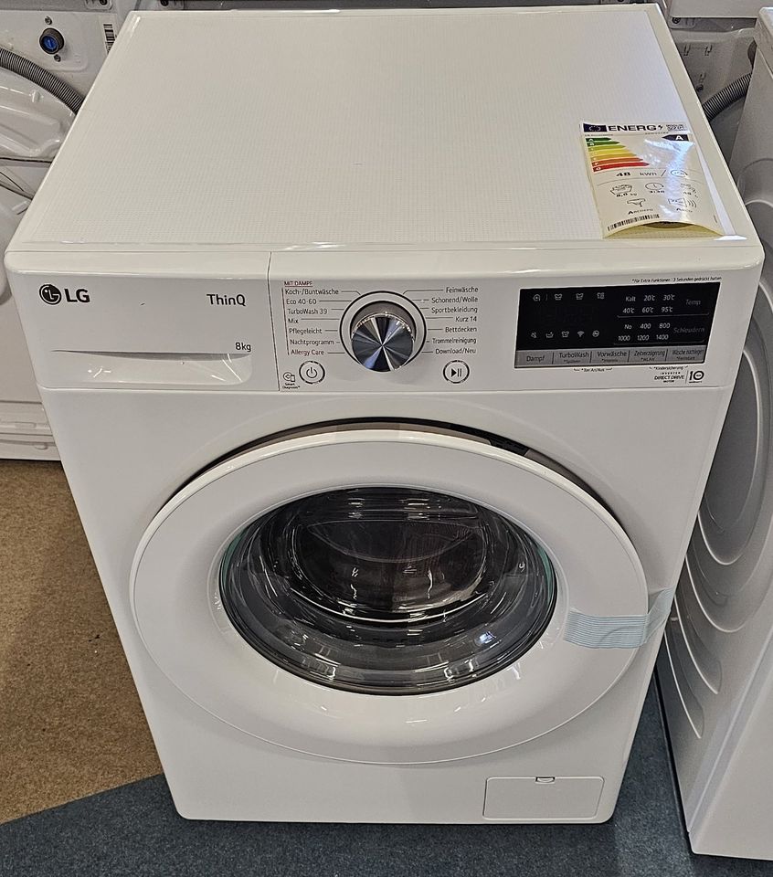 Waschmaschine  LG F4WV3183 Waschautomat  8kg in Fischbach
