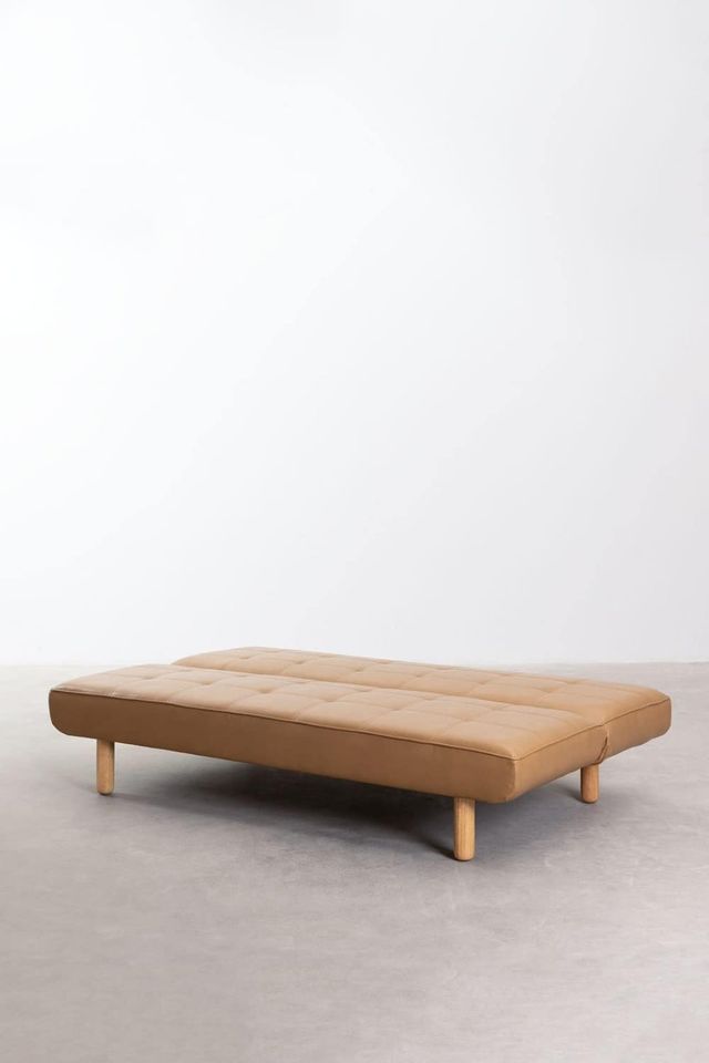 SKLUM 3-Sitzer-Schlafsofa aus Kunstleder Baxton in Bonn