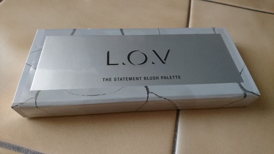 L.O.V The Statement Blush, Rouge Palette Original verpackt in Treuenbrietzen