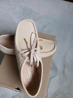 Clarks Wallabee Creme Größe 40 (6,5) Neuwertig!! Niedersachsen - Bunde Vorschau