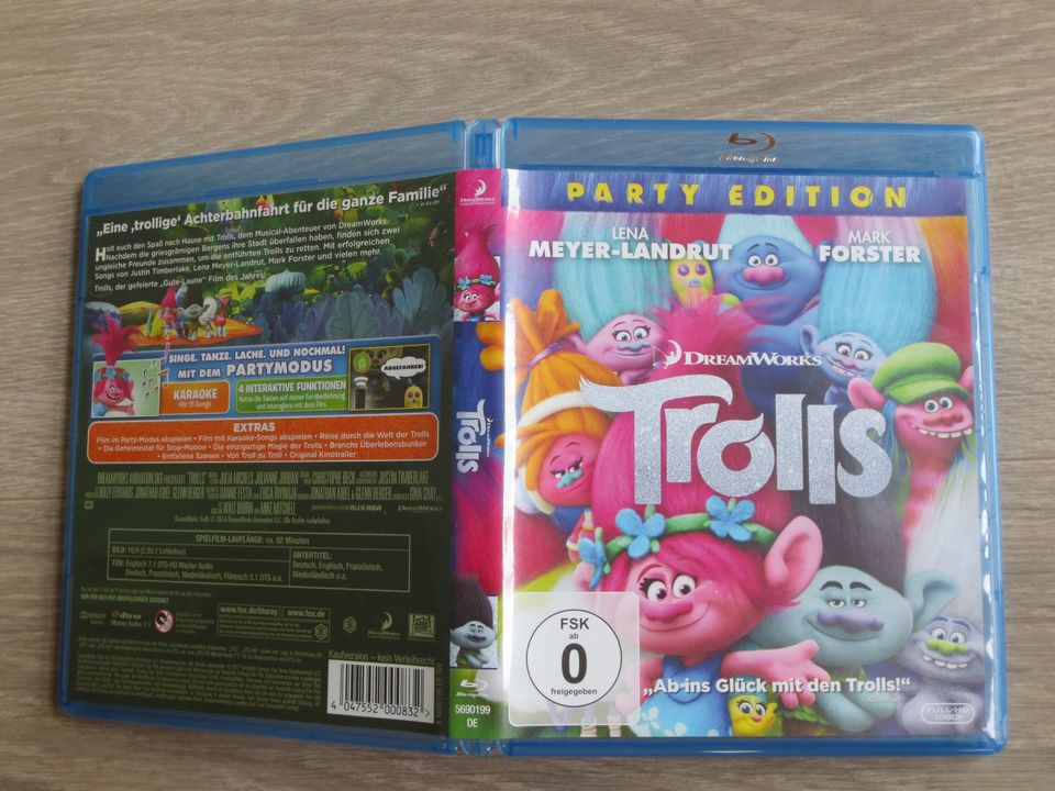 Blu-ray Trolls, Party Edition, Interaktive Funktionen in Allmersbach