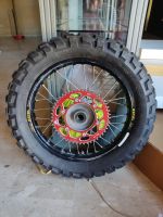 Excel Reifen Michelin felgen radsatz honda xr 650 R 18 21 enduro Nordrhein-Westfalen - Meerbusch Vorschau