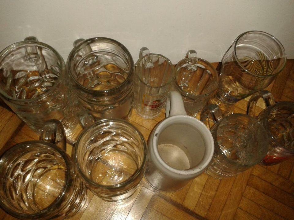 KRISTAL GLÄSER SAFT / WEIN / WHISKY / BIER /KARAFFEN GLÄSER usw in Schwegenheim
