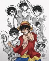 Anime Prints Digital Art One Piece JJK Jojo Kunst Sticker Aachen - Aachen-Mitte Vorschau