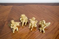 ⭐Weihnachtsbaum Dekoration Engel Figuren goldfarbig 4er Set⭐ Köln - Bickendorf Vorschau