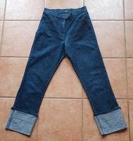 7/8 JEANS Gr. 29 Street One dunkelblau mit fixiertem Umschlag Saarland - Wadgassen Vorschau