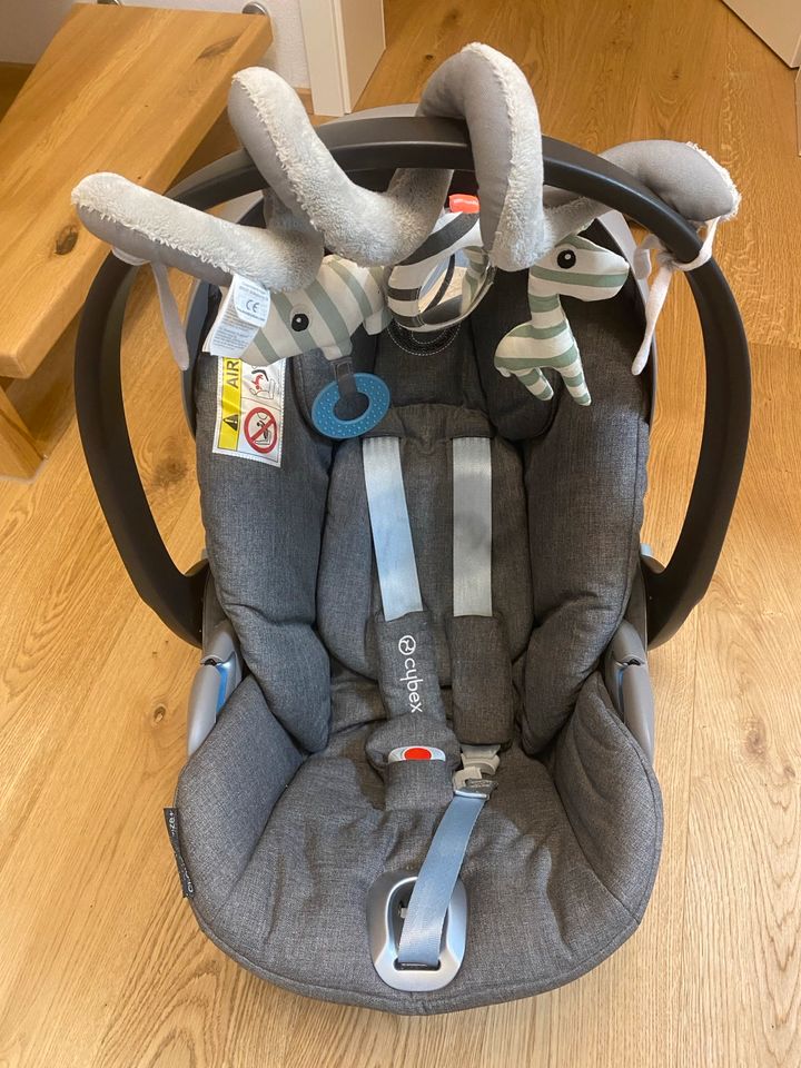 CYBEX Babyschale Cloud Z i-Size Plus Manhattan Grey + Sommerbezug in München