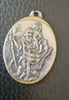 Medaille Christopherus Anhänger Amulett Jesuskind Nachlass Nordrhein-Westfalen - Hagen Vorschau