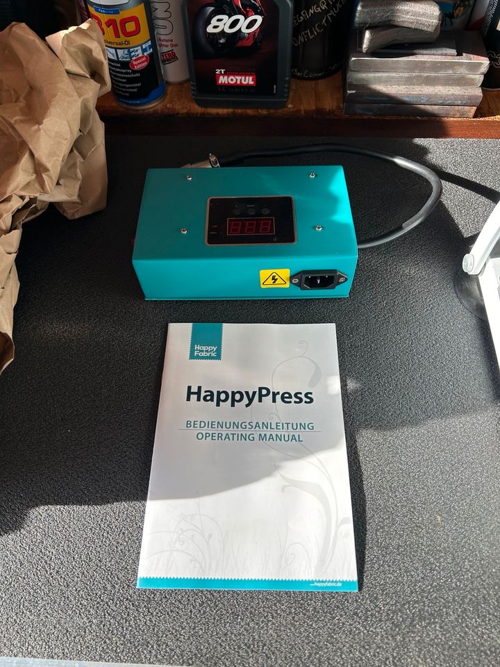 Transferpresse/Happy Press in Lenzen (Elbe)