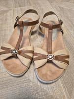 Tom Tailor sandalen beige Gr. 38 Damen Brandenburg - Strausberg Vorschau