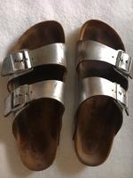 Birkenstock Arizona Sandalen Sommersandalen Silber Gr. 40 / 41 Stuttgart - Stuttgart-Mitte Vorschau