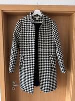 H&M Mantel, Schwarz Weiß, Hahnentritt Muster, Gr. 40 Hessen - Schwalmstadt Vorschau