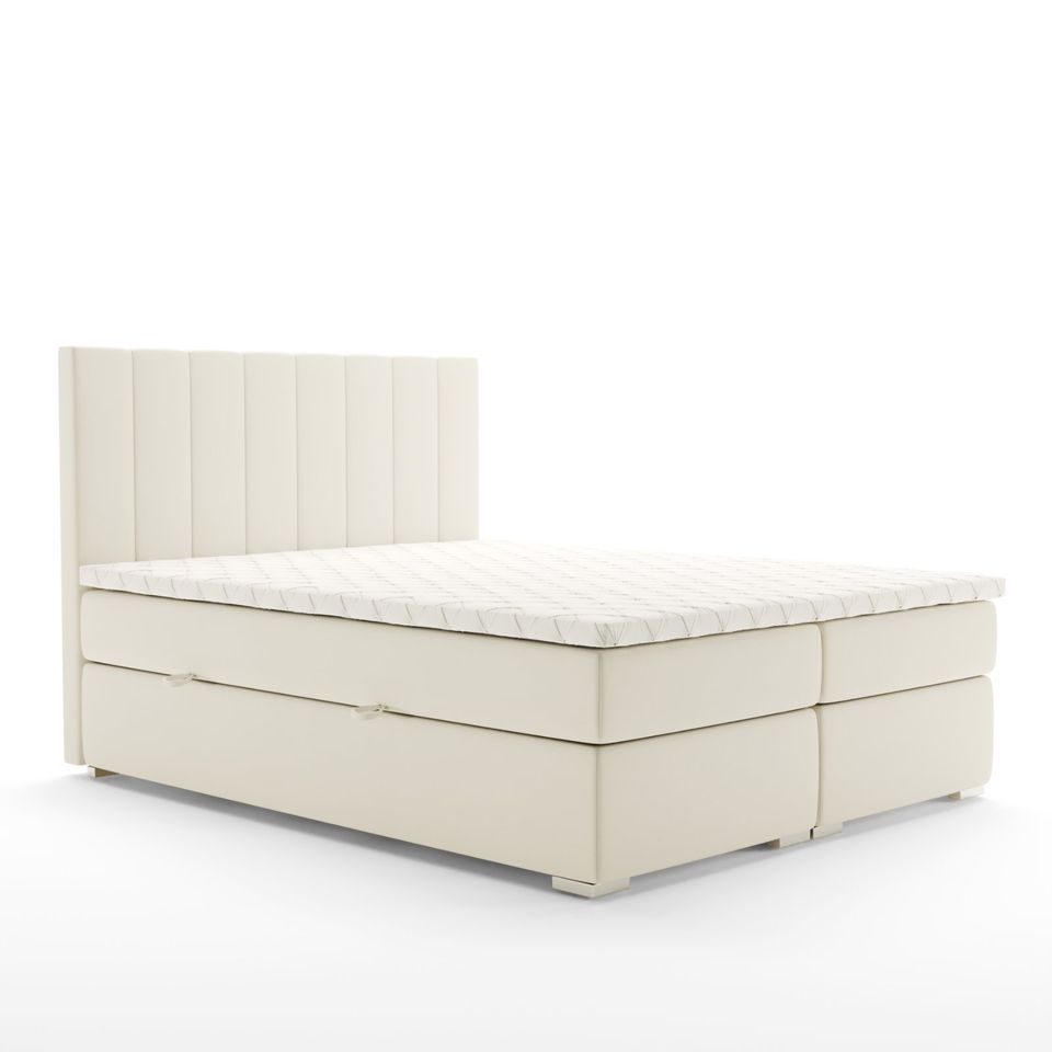 Boxspringbett SANTIANO 180x200 | Elegant & Hochwertig | Federkern in Potsdam