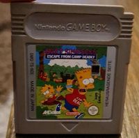 " Bart Simpson "Escape from camp Deadly " Gameboy " Spiel " Bayern - Dettelbach Vorschau