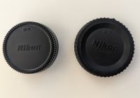 Nikon Kamera- und Objektivdeckel (BF-1B / LF-1) Nordrhein-Westfalen - Büren Vorschau
