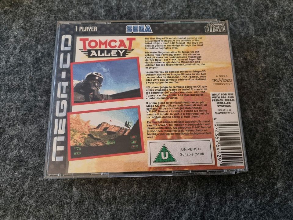 Tomcat Alley Mega Sega Cd in Gelsenkirchen