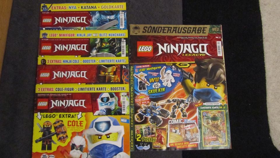 Lego Ninjago Zeitschriften alle 3 € in Bielefeld