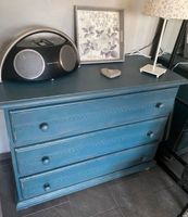 Kommode aus Vollholz Shabby Blau Schubladen TOP Nordrhein-Westfalen - Leichlingen Vorschau