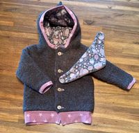 Wollwalk Jacke Handmade 74/80 Bayern - Traunstein Vorschau