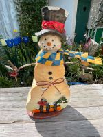 Deko Schneemann Figur Weihnachten Winter Metall Elberfeld - Elberfeld-West Vorschau