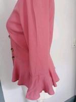 H&M Bluse Gr. 34 altrosa Damenbluse mit weiten Ärmeln Hessen - Schlitz Vorschau
