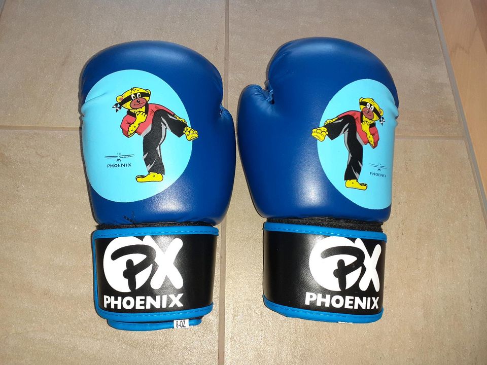 PHOENIX* Box Handschuhe* Kickboxen* Jungen* 8 - 10 Jahre in Achern