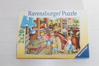 Puzzle - Stallszenen / Bauernhof - 2x 20 Teile von Ravensburger Hessen - Offenbach Vorschau