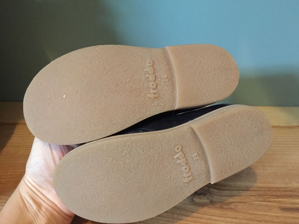 Schuhe Kinder Froddo Ballerina 29 Hochzeit Mädchen dunkelblau in Meitingen