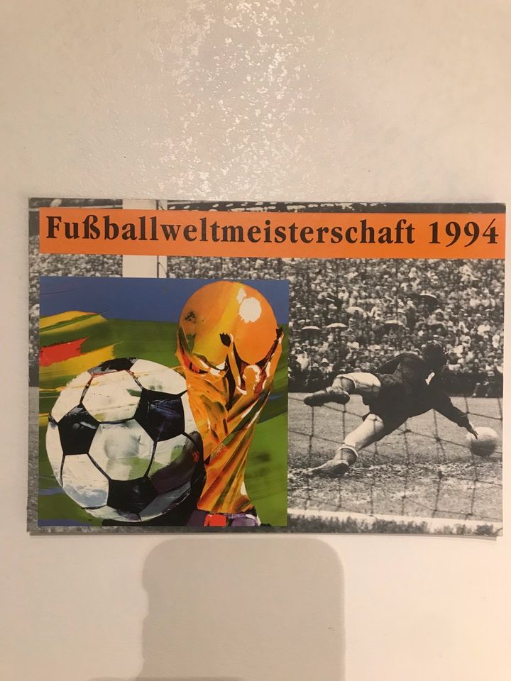 Briefmarke Erinnerungsblatt Fußball WM 1994 in Hannover
