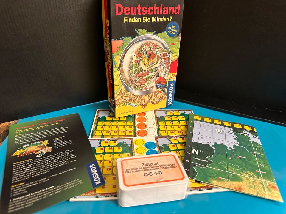 Deutschland - Finden Sie Minden? Reise-Spiel-Set,  neu in Mannheim