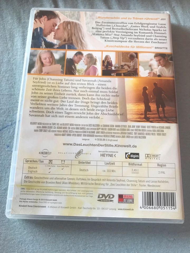 DVD Das Leuchten der Stille Channing Tatum Amanda Seyfried in Püttlingen