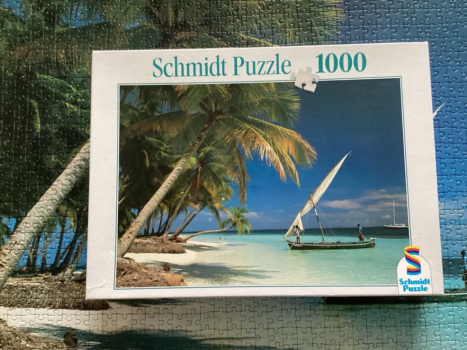 Schmidt Puzzle 1000 Teile Malediven in Fürth