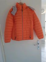 Steppjacke Esprit orange grau L Übergang Frühling  Kapuze Düsseldorf - Unterbach Vorschau