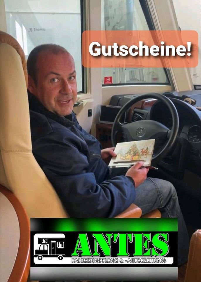 GUTSCHEINE ⭐ Wohnmobil Lackauffrischung und Pflege ⭐ in Voerde (Niederrhein)