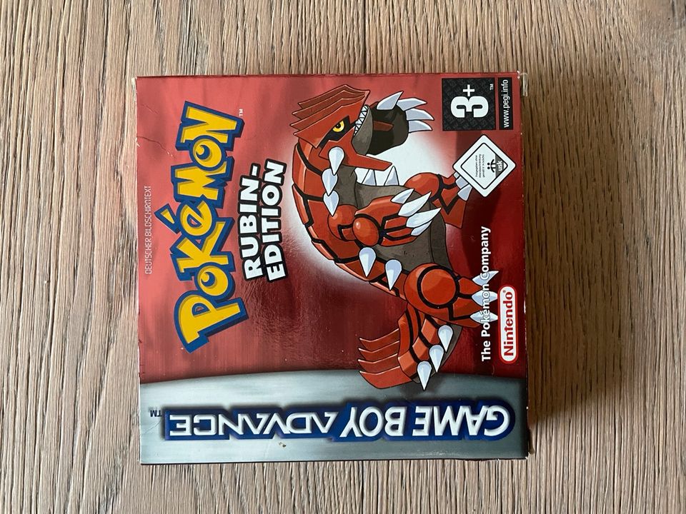 Pokemon Super Pak Rubin Edition limitierte Auflage in OVP & CiB in Auenwald