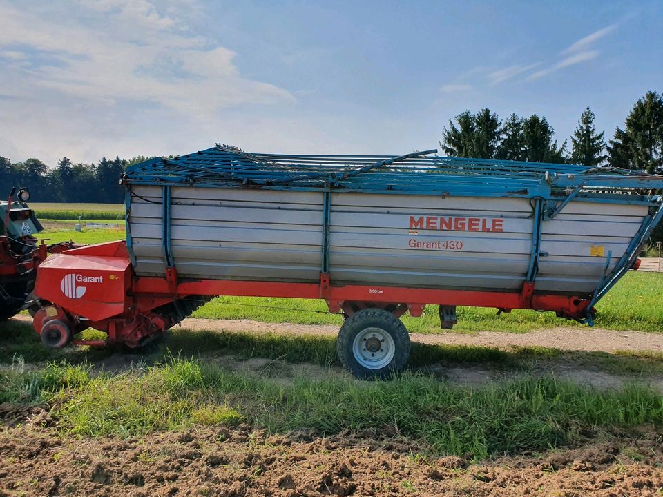 Ladewagen Mengele Garant 430 Silierwagen Kurzschnitt in Trostberg