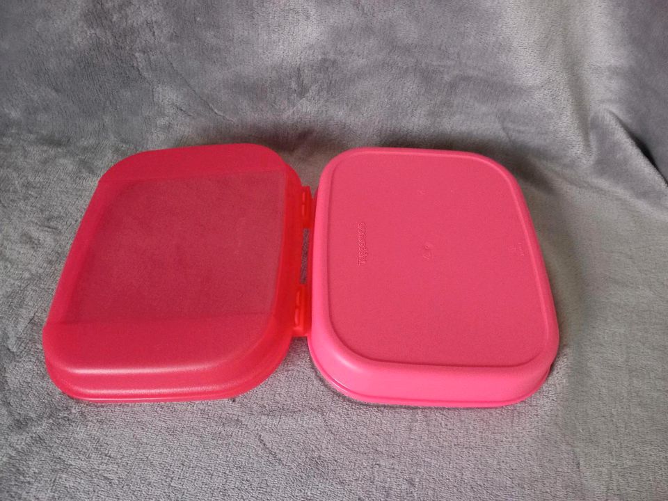 Tupperware / Tupper Naschkätzchen ovp Dose neu klappdose 1,1l rot in Kerken