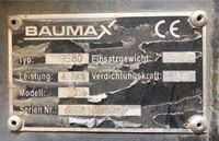 Stampfer Baumax GS80 Rheinland-Pfalz - Görgeshausen Vorschau