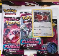 Pokemon Eevee / Evoli 3er Blister Booster - Fusion Styles - EN Hessen - Mühlheim am Main Vorschau