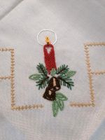 Handmade große Tischdecke Stickerei Weihnachten Advent Bad Doberan - Landkreis - Satow Vorschau