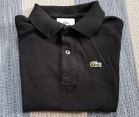 Lacoste T-Shirt Poloshirt schwarz Gr. 6 Hessen - Walluf Vorschau