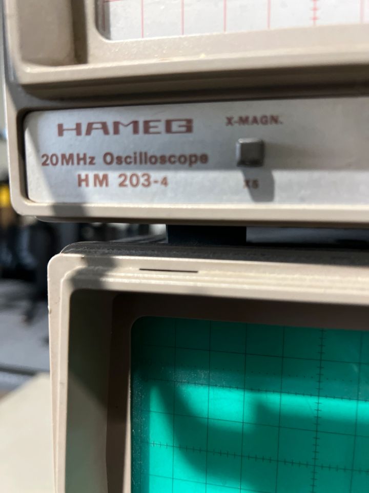 Posten 3 Stück Oscilloscope HAMEG 203-5 /6/4 in Langen Emsland