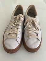 Original Puma Sneaker Schuhe Gr 37,5 weiß/beige Versand möglich Baden-Württemberg - Metzingen Vorschau