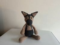 Häkeltier/Kuscheltier kleiner Hund - Schäferhund - NEU handmade Baden-Württemberg - Ulm Vorschau